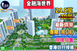 惠州金融海世界，首期3万(减)，现楼发售，香港银行按揭，最新价单