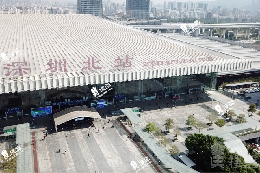 大族雲峰-深圳|首期5萬(減)香港高鐵17分鐘直達|香港銀行按揭 (實景航拍)